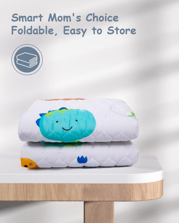 Dinosaur Baby Play Mat - Non-Slip, Cushioned & Washable