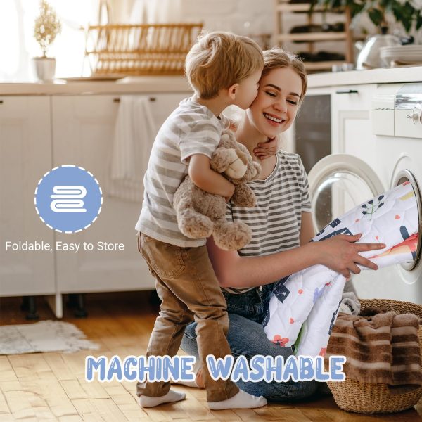 Letter Fox Baby Play Mat - Waterproof, Non-Slip & Cushioned