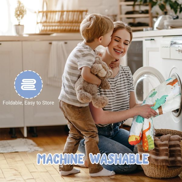 Letter Dino Baby Play Mat - Waterproof, Non-Slip & Cushioned