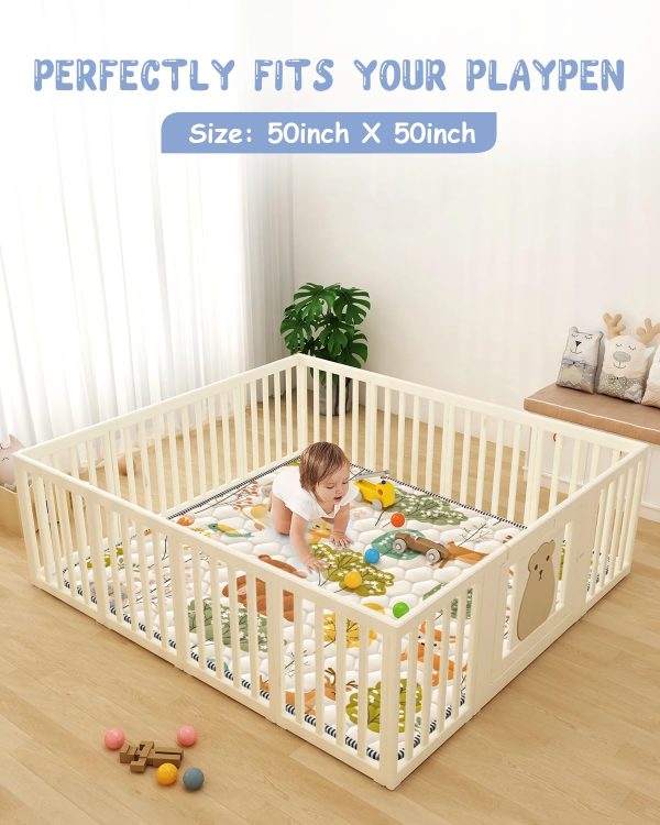 Fox Baby Play Mat - Waterproof, Non-Slip & Cushioned