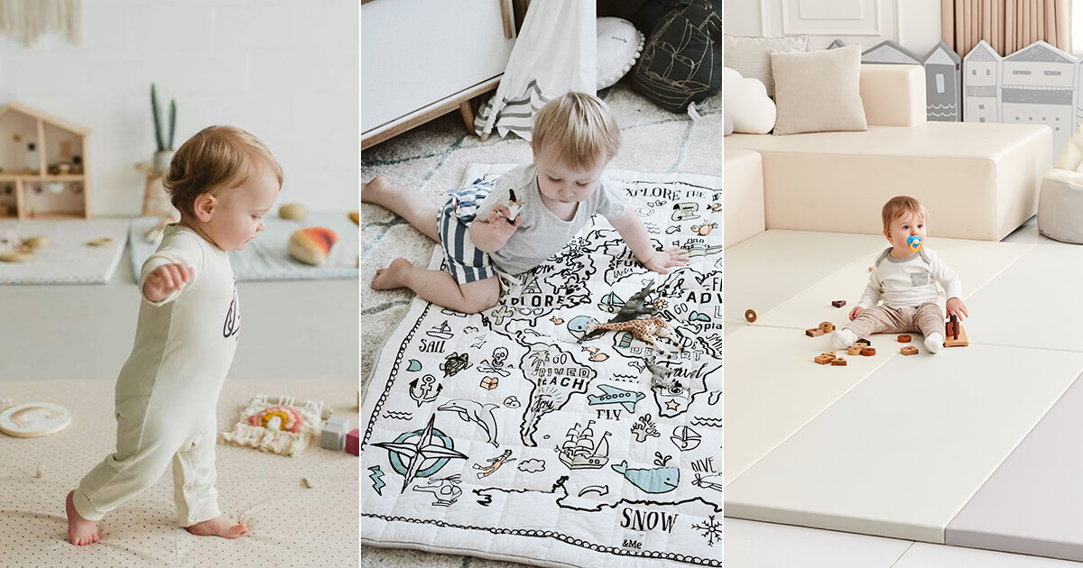 Different Baby Play Mat Materials