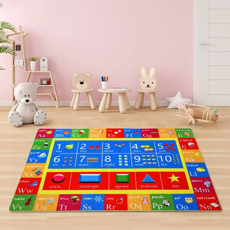 educational and interactive baby play mat